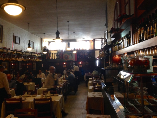 Interior do restaurante Roperto